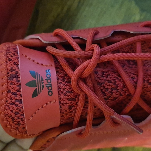 Adidas Originals Men's X PLR Running Shoes | Scarlet/Bubble Gum Sole | Size 10 - Picture 5 of 6